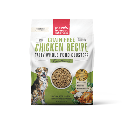 The Honest Kitchen Dog Food - Grain Free Chicken Whole Food Clusters