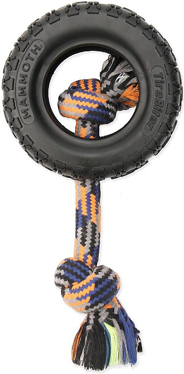 Mammoth Dog Toy - Tirebiter II with Rope