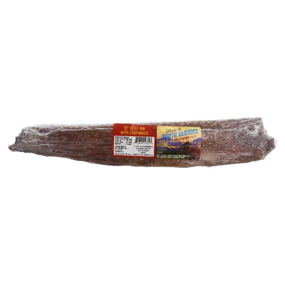 Hollywood Feed Made In South America Dog Chew - Rib with Esophagus