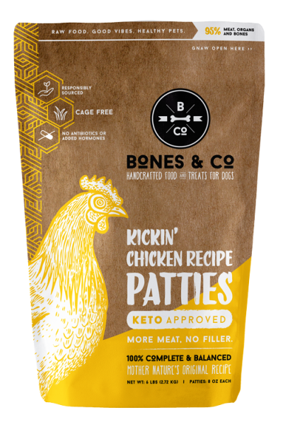 Bones & Co Frozen Dog Food - Chicken