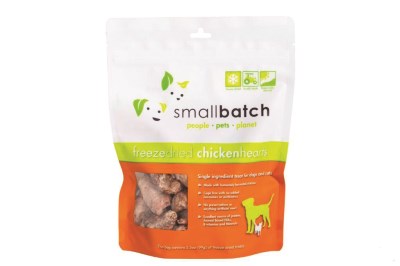 Small Batch Dog Treats - Freeze-Dried Chicken Hearts