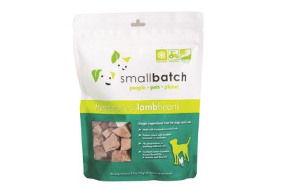 Small Batch Dog Treats - Freeze-Dried Lamb Hearts