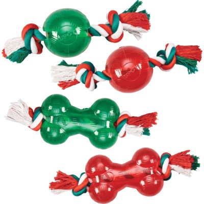 Spot Dog Toy - Holiday Play Strong - Assorted - 1 Each