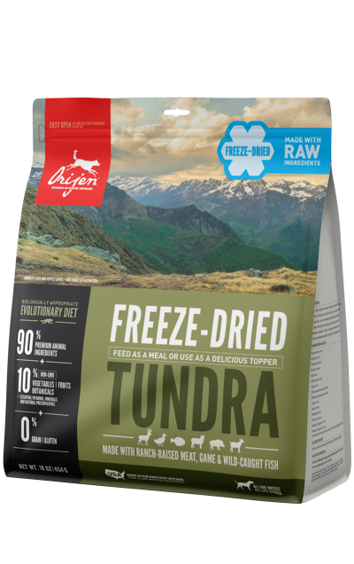 Orijen Dog Food Freeze Dried Tundra. Hollywood Feed | Your Local Pet