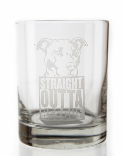 Hollywood Feed Old Fashion Glass - Straight Outta Rescue