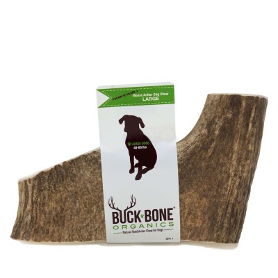 Buck Bone Organics Moose Antler Chew - Whole