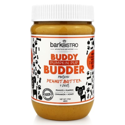 Buddy Budder Dog Treat - Pumpkin Pup Peanut Butter