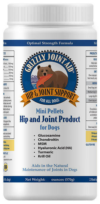 Grizzly Dog Supplement - Joint Aid Pellets
