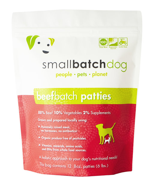 Small Batch Frozen Dog Food - Beef