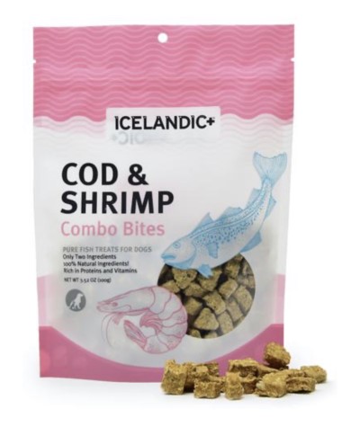 Icelandic+ Dog Treats - Cod & Shrimp Bites