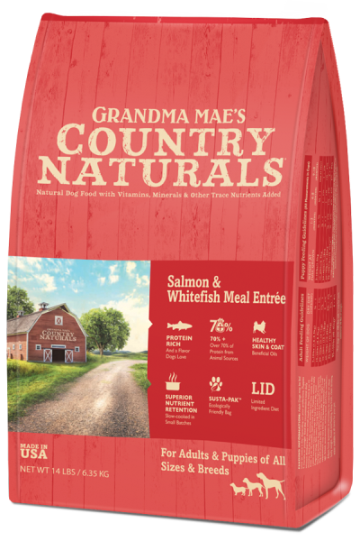 Country Naturals Dog Food - Salmon & Whitefish Meal Entrée