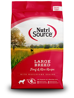 NutriSource Dog Food - Large Breed Beef & Rice