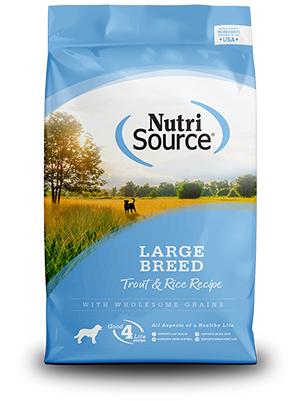 NutriSource Dog Food - Large Breed Trout & Rice