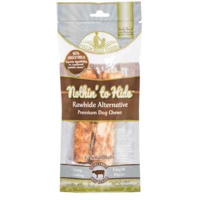 Nothin' to Hide Rawhide Alternative Roll - Beef 2 Pack