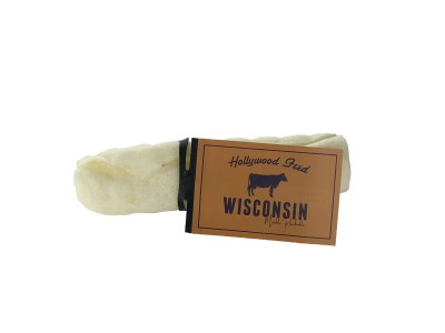Wisconsin Made Rawhide Retriever Roll 10in Thick- Natural
