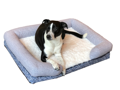 Canine Cushion Dog Bed - Bolster Double Orthopedic Bed