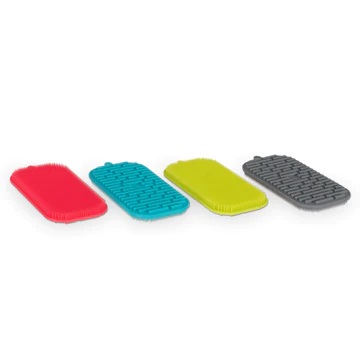 Messy Mutts Silicone Bowl Scrubber-Assorted