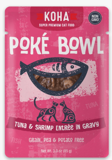 KOHA Cat Pokebowl Tuna & Shrimp-Case of 12