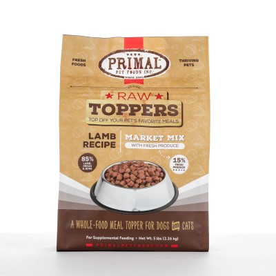 Primal Dog Meal Topper - Market Mix Lamb