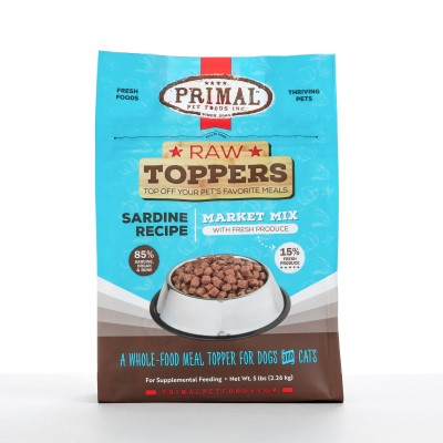 Primal Dog Meal Topper - Market Mix Sardine