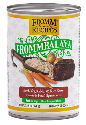 Fromm Dog Food Fromm Family Recipes Frommbalaya™ Beef, Vegetable, & Rice Stew