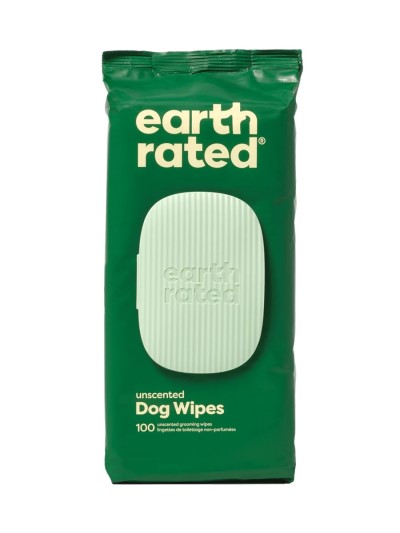 Earth Rated Compostable Dog Grooming Wipes - Unscented