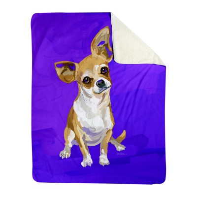 Manual Woodworkers Throw Throw Blanket - Chihuahua