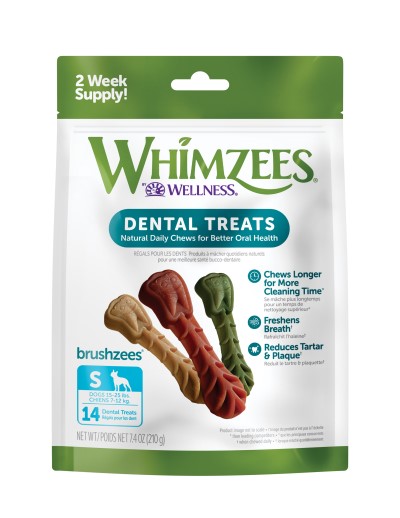 Whimzees Dog Dental Treat - Daily Use Brush Pack