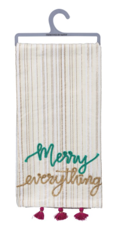 Primitives By Kathy Dish Towel - Merry Everything