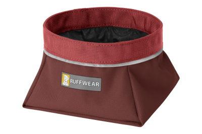 Ruffwear Quencher Packable Pet Bowl - Fired Brick