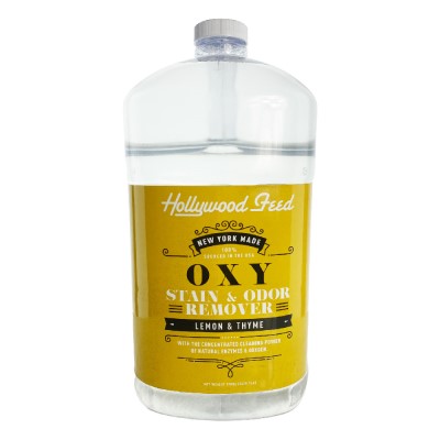 Hollywood Feed New York Made Stain & Odor Remover - Oxy Lemon & Thyme - Gallon