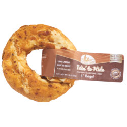 Nothin' to Hide Dog Chew - Bagel Peanut Butter