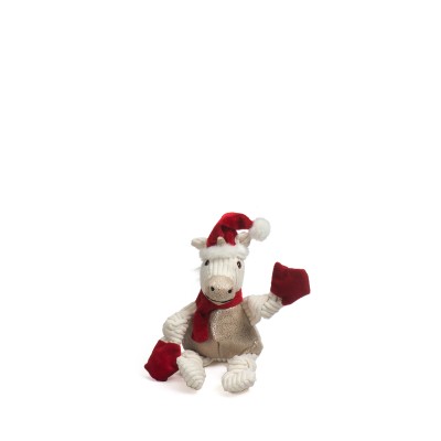 HuggleHounds Dog Toy - Holiday Unicorn