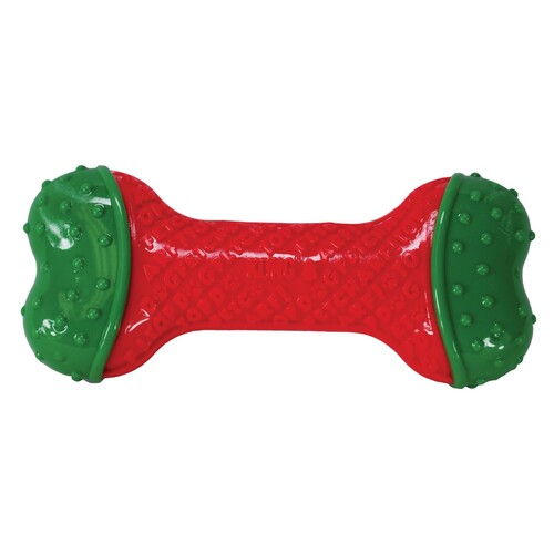 KONG Dog Toy - Holiday Corestrength Bone
