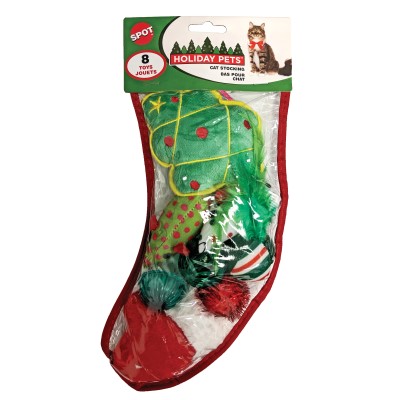 Spot Cat Toy - Holiday Stocking - Assorted