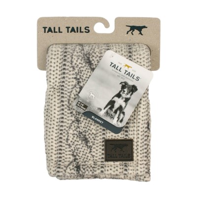 Tall Tails Blanket - Cable Knit Print