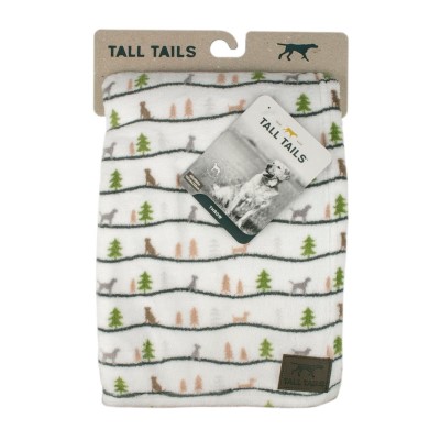 Tall Tails Dog Blanket - Winter Walk Throw