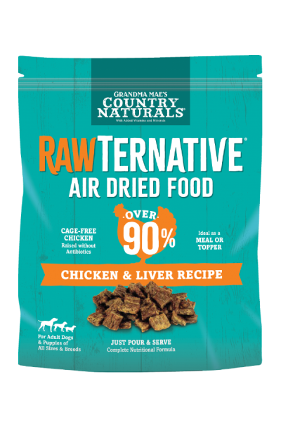 Country Naturals RawTernative Dog Food - Chicken & Liver Recipe