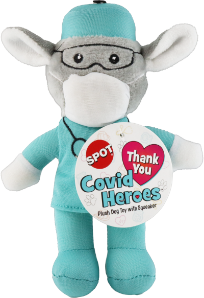 Spot Dog Toy - Plush Covid Heroes