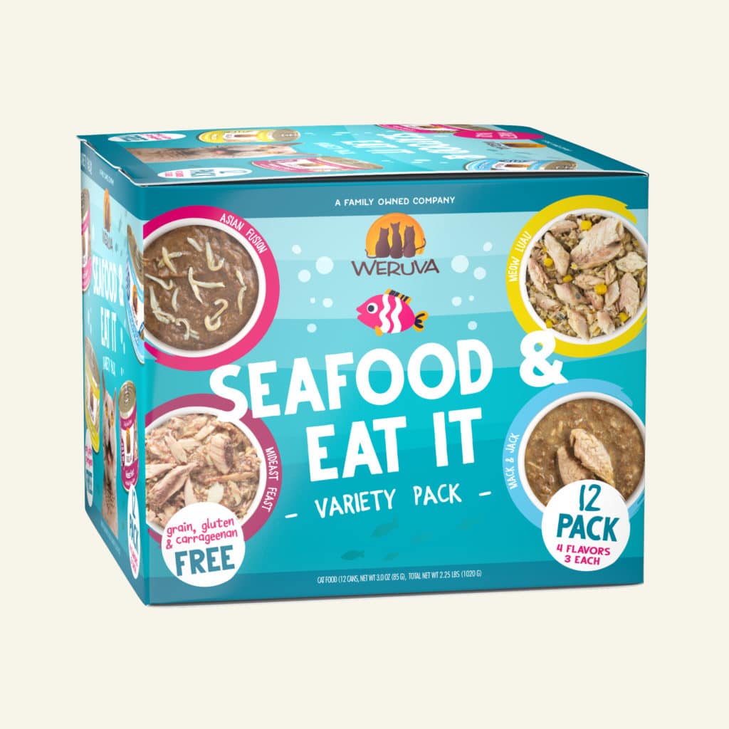 Weruva Cat Food - Seafood Eat It Variety-Case of 12