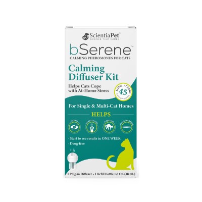 bSerene Cat Health - Calming Diffuser Kit and Refill