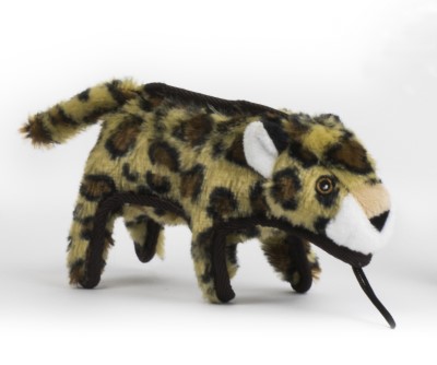 Steel Dog Plush Dog Toy - Ruffian Leopard