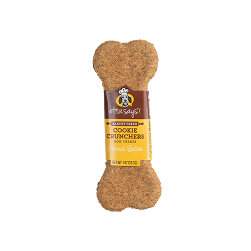 Etta Says! Crunchy Dog Treat - Peanut Butter Bone