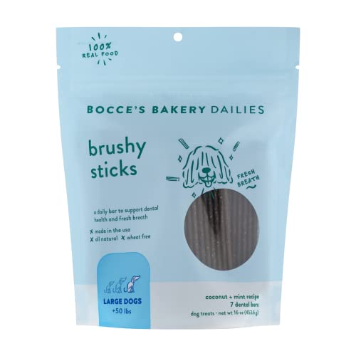 Bocce's Bakery Dog Treats - Brushy Sticks-Large