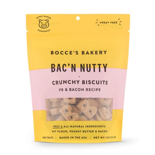 Bocce's Bakery Dog Treat - Bac'n Nutty