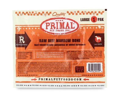 Primal Frozen Raw Beef Marrow Bone