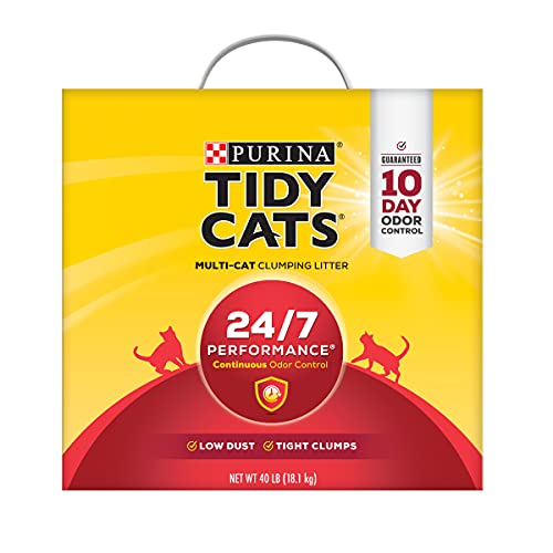 Tidy Cats Cat Litter - Clumping 24/7 Performance Continuous Odor Control