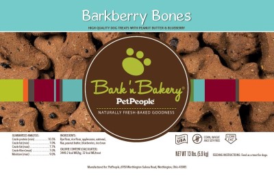 Bark 'n Bakery Dog Treats - Barkberry Bones
