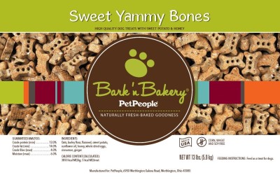 Bark N Bakery Dog Treats - Sweet Yammy Bones
