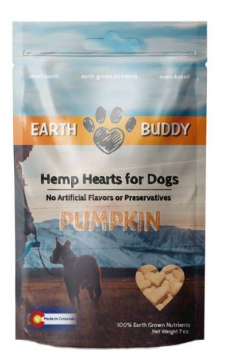 Earth Buddy Dog Supplement - Pumpkin Hemp Hearts
